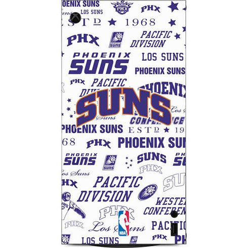 NBA Phoenix Suns Historic Blast XBox Series X Digital Edition Console Skin