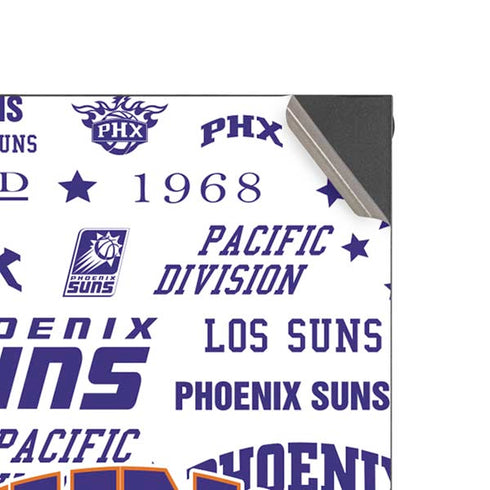 NBA Phoenix Suns Historic Blast XBox Series X Digital Edition Console Skin