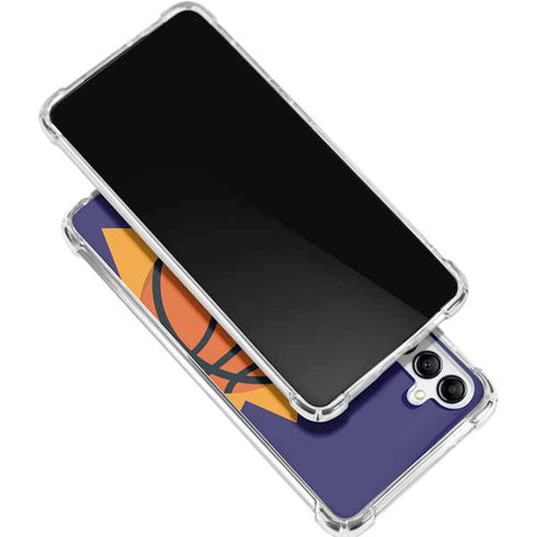 NBA Phoenix Suns Large Logo Galaxy A16 5G Clear Case