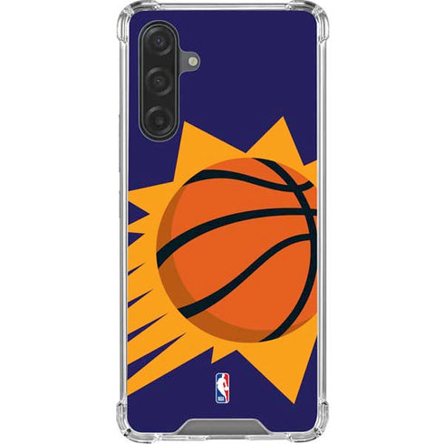 NBA Phoenix Suns Large Logo Galaxy A17 Clear Case