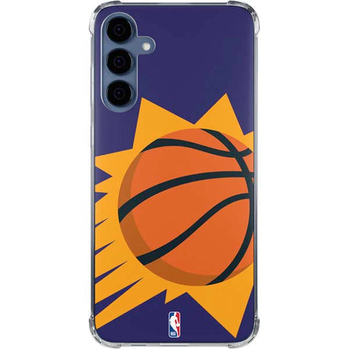 NBA Phoenix Suns Large Logo Galaxy A55 5G Clear Case