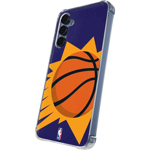 NBA Phoenix Suns Large Logo Galaxy A55 5G Clear Case