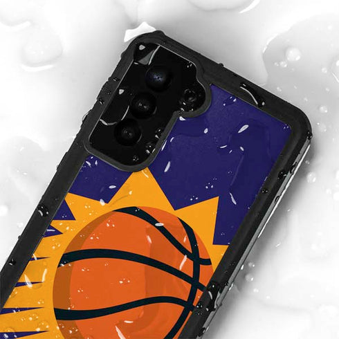 NBA Phoenix Suns Large Logo Galaxy S24 Plus Waterproof Case