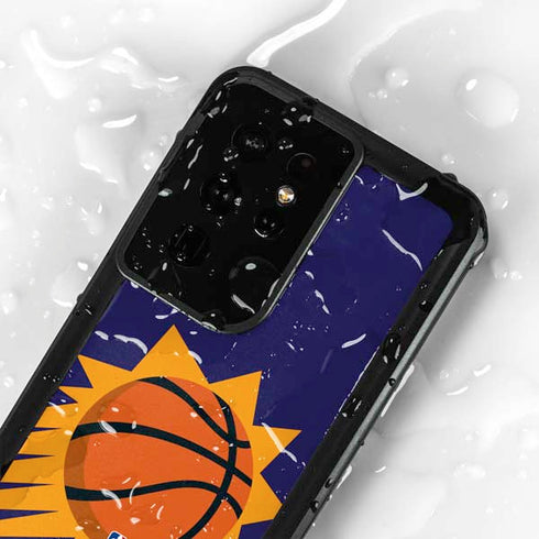NBA Phoenix Suns Large Logo Galaxy S24 Ultra Waterproof Case