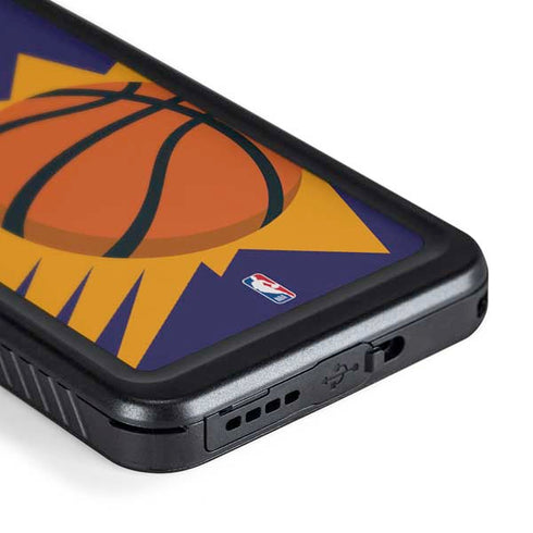 NBA Phoenix Suns Large Logo Galaxy S24 Waterproof Case