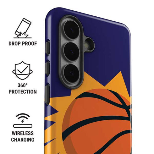 NBA Phoenix Suns Large Logo Galaxy S26 Impact Case