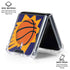 NBA Phoenix Suns Large Logo Galaxy Z Flip7 Clear Case