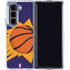NBA Phoenix Suns Large Logo Galaxy Z Fold5 5G Clear Case