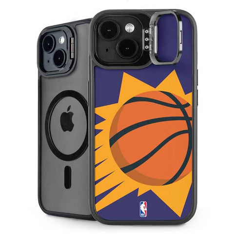 NBA Phoenix Suns Large Logo iPhone 14 Kickstand Case