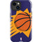 NBA Phoenix Suns Large Logo iPhone 15 Impact Case
