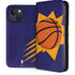 NBA Phoenix Suns Large Logo iPhone 15 Plus Folio Case