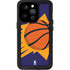 NBA Phoenix Suns Large Logo iPhone 15 Pro Waterproof Case