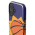 NBA Phoenix Suns Large Logo iPhone 16 Plus Impact Case