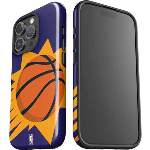 NBA Phoenix Suns Large Logo iPhone 16 Pro Impact Case