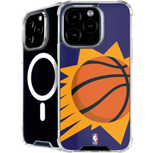 NBA Phoenix Suns Large Logo iPhone 16 Pro MagSafe Case