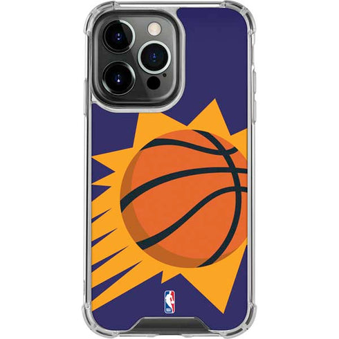 NBA Phoenix Suns Large Logo iPhone 16 Pro Max Clear Case