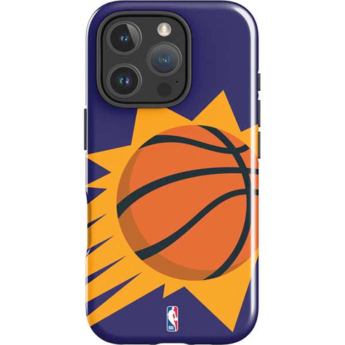 NBA Phoenix Suns Large Logo iPhone 16 Pro Max Impact Case