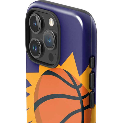 NBA Phoenix Suns Large Logo iPhone 16 Pro Max Impact Case