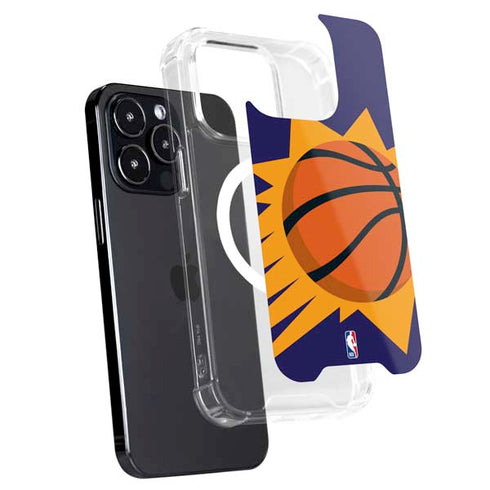 NBA Phoenix Suns Large Logo iPhone 16 Pro Max MagSafe Case
