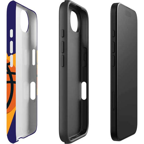 NBA Phoenix Suns Large Logo iPhone 16e Impact Case