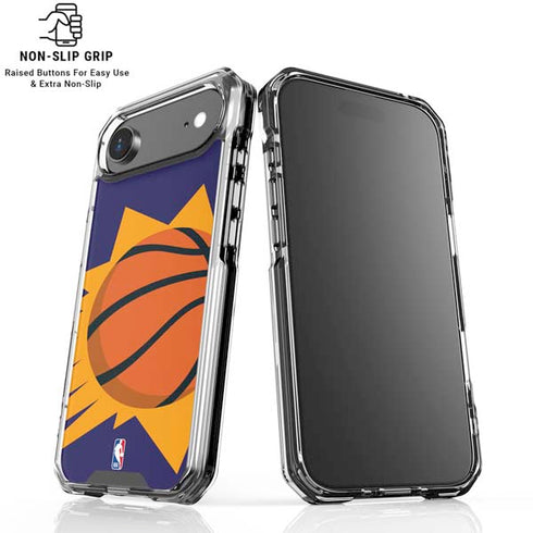 NBA Phoenix Suns Large Logo iPhone 17 Air Clear Case
