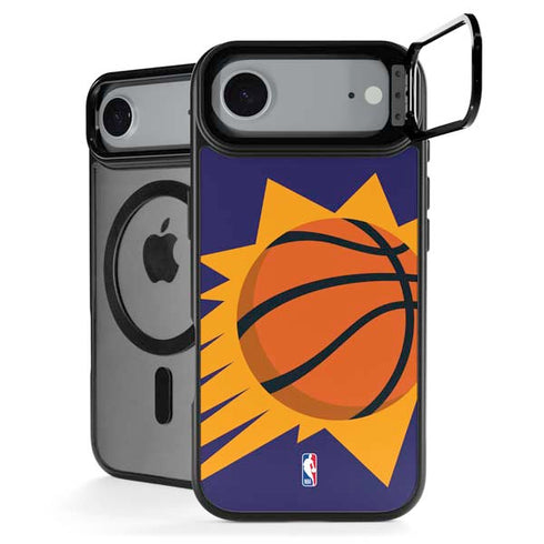 NBA Phoenix Suns Large Logo iPhone 17 Air Kickstand Case