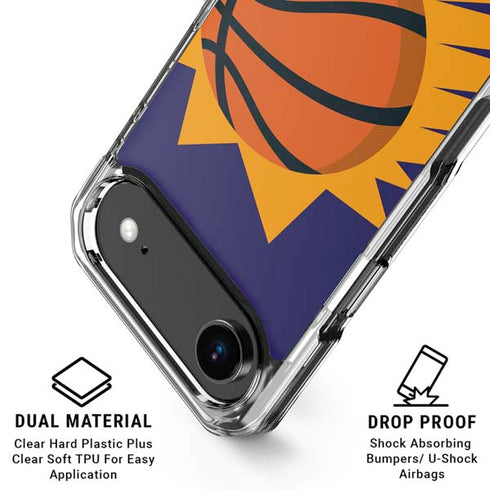 NBA Phoenix Suns Large Logo iPhone 17 Air MagSafe Case