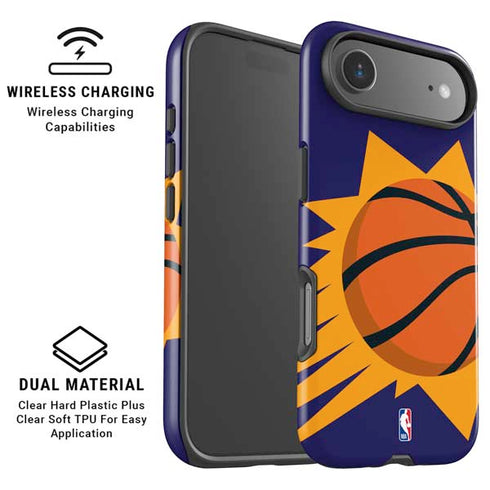 NBA Phoenix Suns Large Logo iPhone 17 Air Magsafe Impact Case