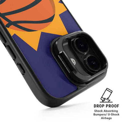 NBA Phoenix Suns Large Logo iPhone 17 Kickstand Case