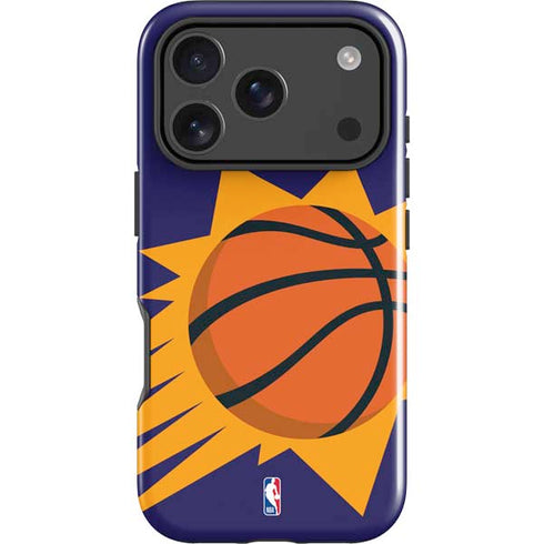NBA Phoenix Suns Large Logo iPhone 17 Pro Impact Case