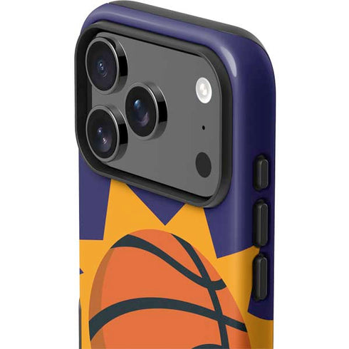 NBA Phoenix Suns Large Logo iPhone 17 Pro Impact Case