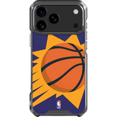 NBA Phoenix Suns Large Logo iPhone 17 Pro Max Clear Case