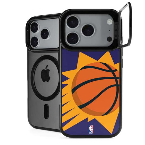 NBA Phoenix Suns Large Logo iPhone 17 Pro Max Kickstand Case