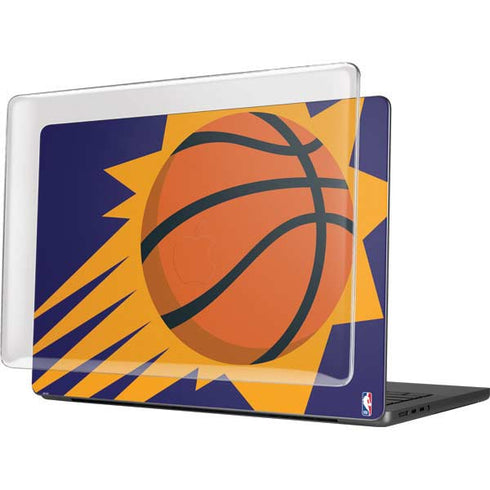 NBA Phoenix Suns Large Logo MacBook Pro 14in (2021-24) Case plus Skin
