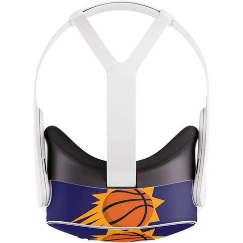 NBA Phoenix Suns Large Logo Meta Quest 3S Skin