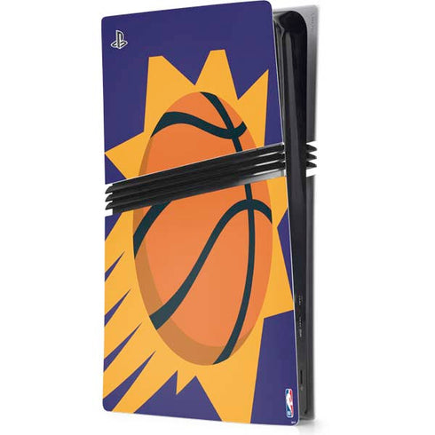 NBA Phoenix Suns Large Logo PS5 Pro Console Skin
