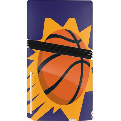 NBA Phoenix Suns Large Logo PS5 Pro Disk Console Skin