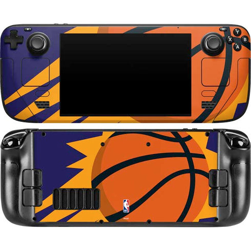 NBA Phoenix Suns Large Logo Steam Deck Handheld Gaming Computer OLED Skin