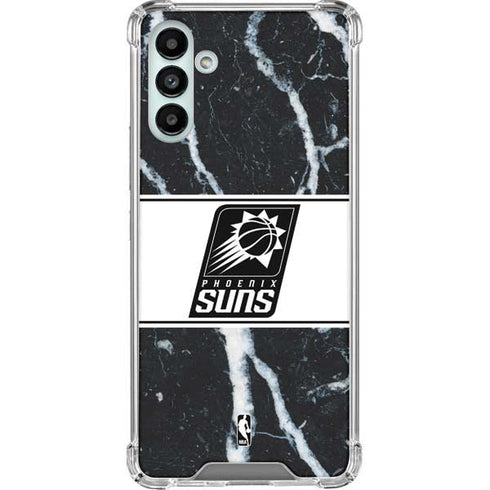 NBA Phoenix Suns Marble Galaxy A13 5G Clear Case