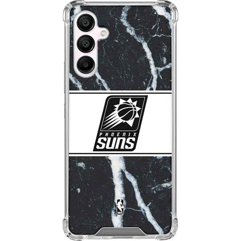 NBA Phoenix Suns Marble Galaxy A16 5G Clear Case