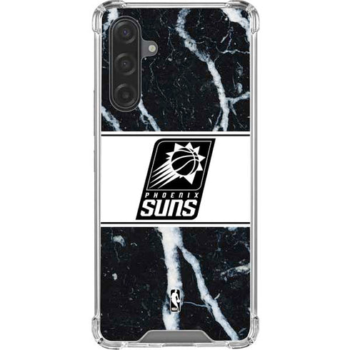 NBA Phoenix Suns Marble Galaxy A17 Clear Case
