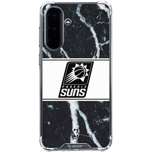 NBA Phoenix Suns Marble Galaxy A36 5G Clear Case