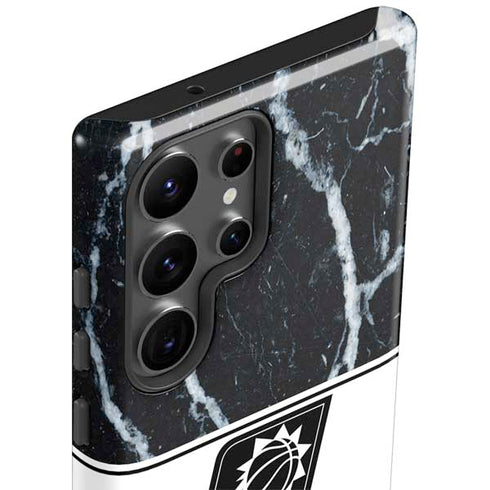 NBA Phoenix Suns Marble Galaxy S23 Ultra Pro Case
