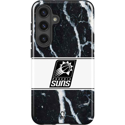 NBA Phoenix Suns Marble Galaxy S25 Impact Case