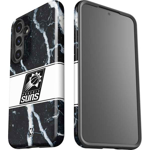 NBA Phoenix Suns Marble Galaxy S25 Impact Case