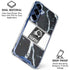 NBA Phoenix Suns Marble Galaxy S25 Clear Case