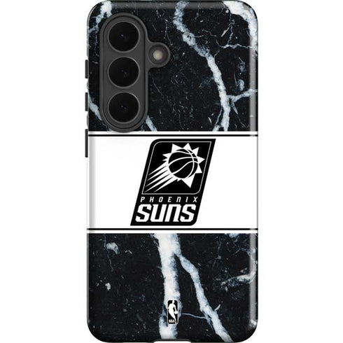 NBA Phoenix Suns Marble Galaxy S26 Impact Case
