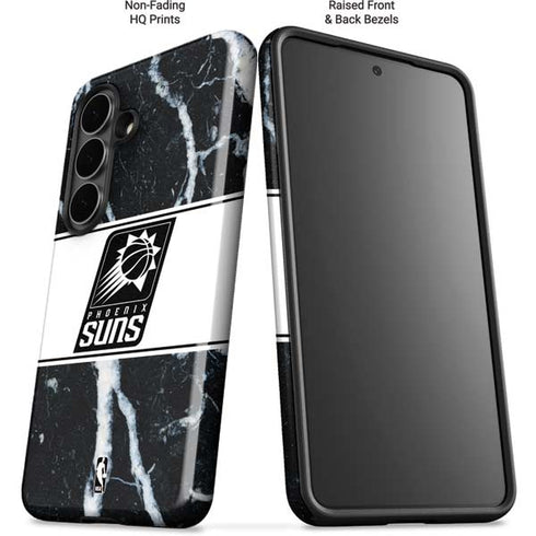 NBA Phoenix Suns Marble Galaxy S26 Impact Case