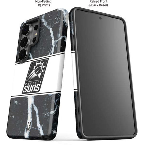 NBA Phoenix Suns Marble Galaxy S26 Ultra Impact Case