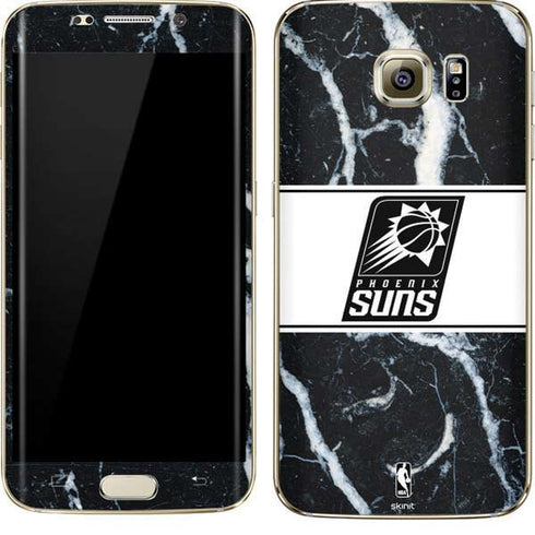 NBA Phoenix Suns Marble Galaxy S7 Edge Skin